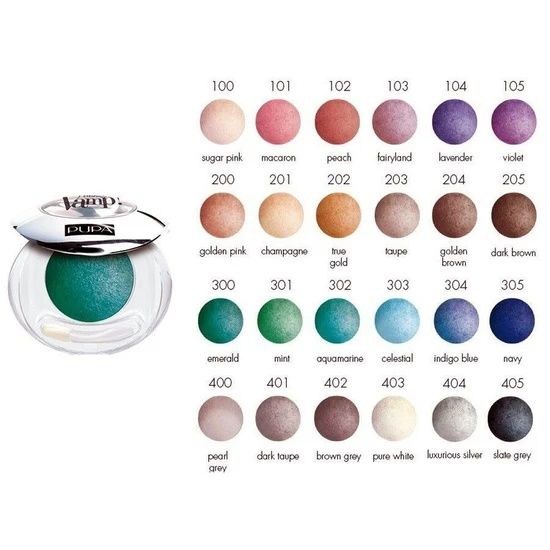 Pupa Vamp Wet&Dry eyeshadow cień do powiek 101 Macaron