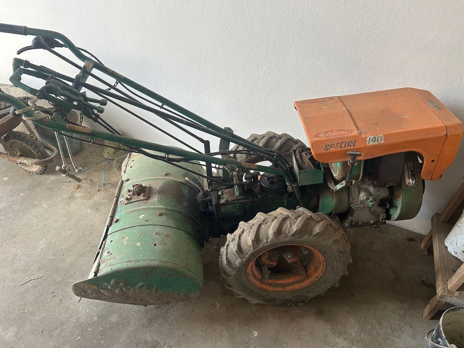 Motocultivador com freza