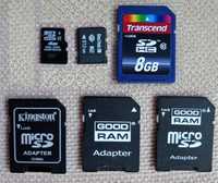 Продам карта памяти MicroSD SDHC М2 ММС