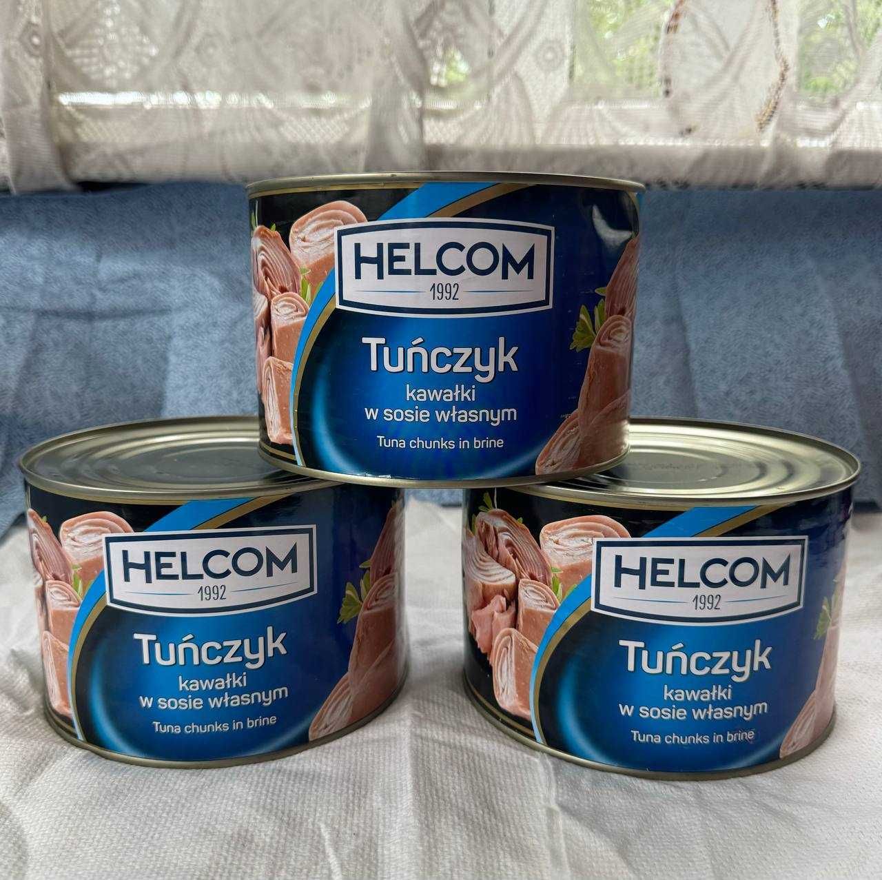 Шматочки тунця у власному соусі HELCOM 1,75 кг