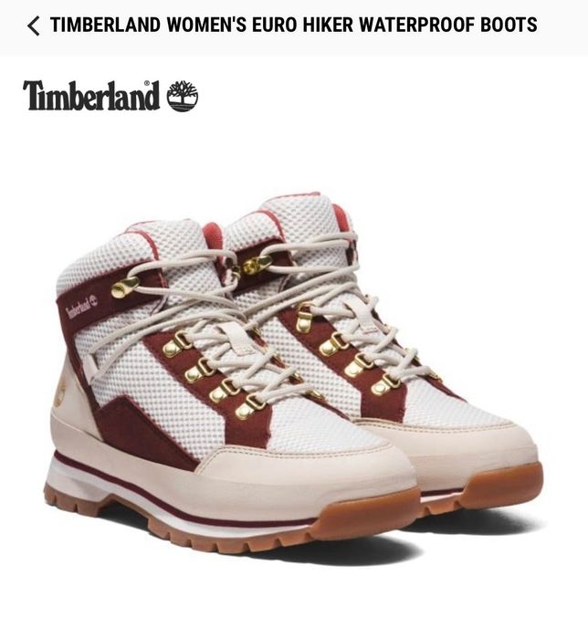 TIMBERLAND damskie wodoodporne buty