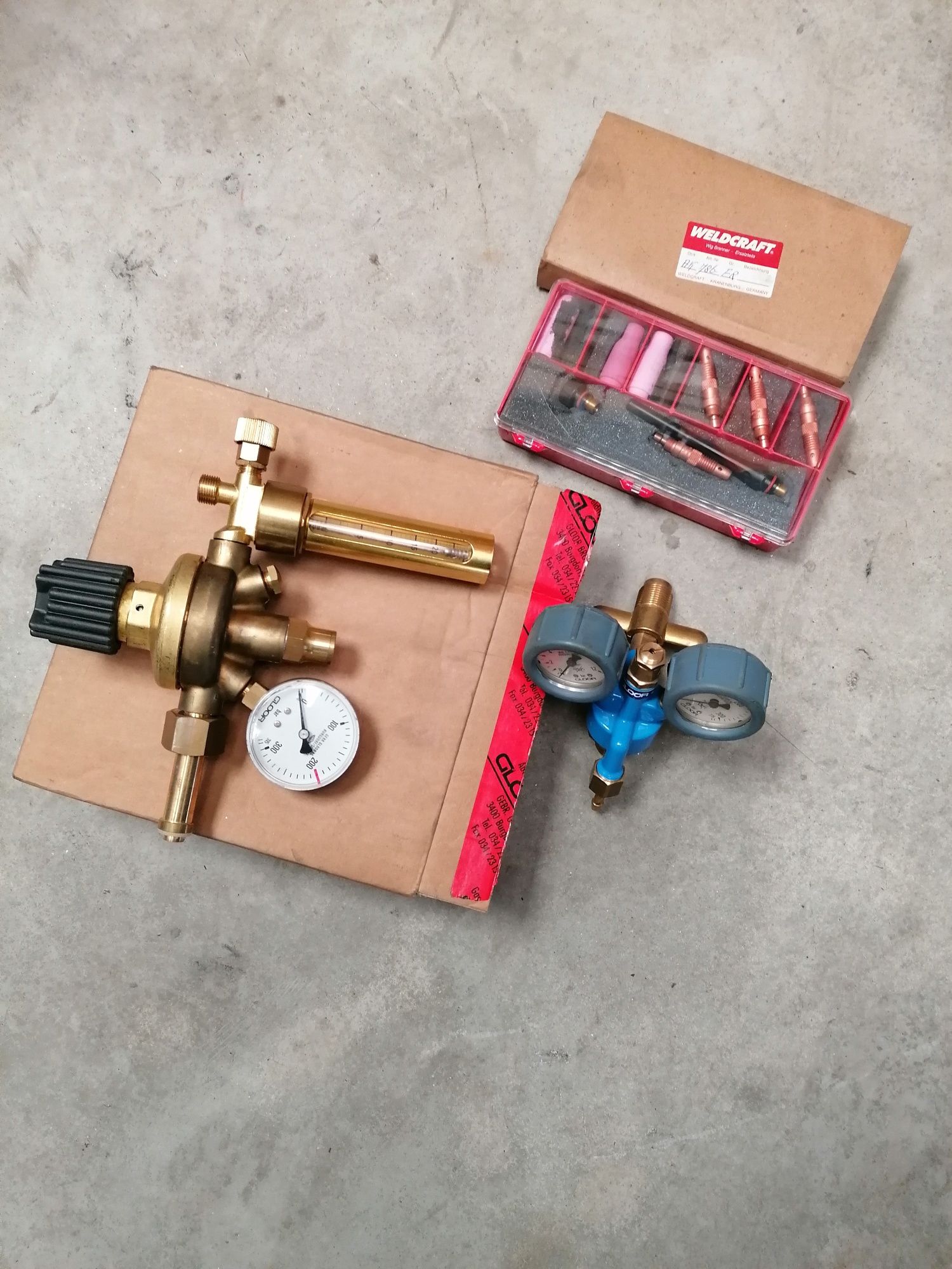 Material gas novo