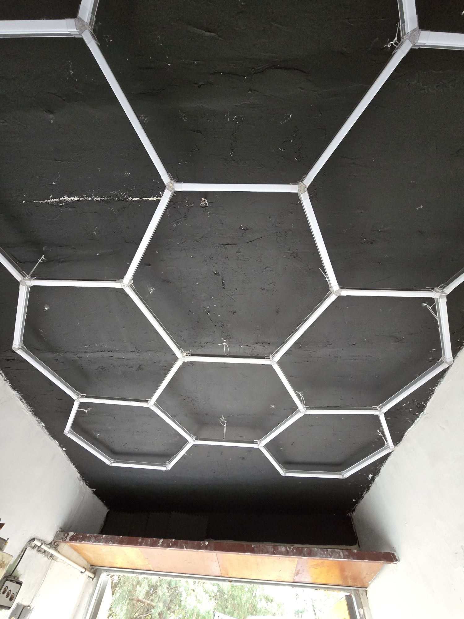 Oświetlenie ledowe  hexagon