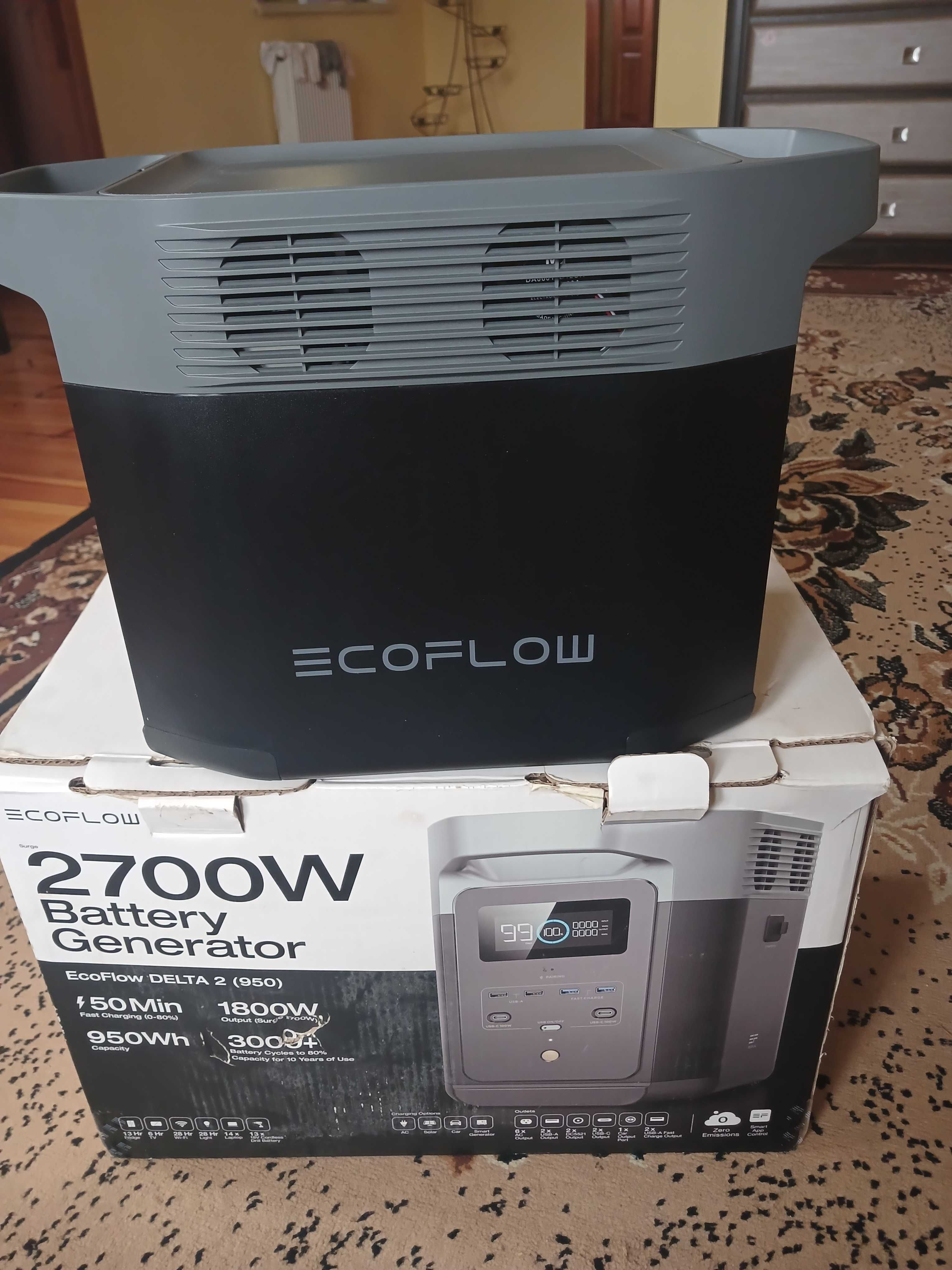 Портативна зарядна станція EcoFlow Delta 2