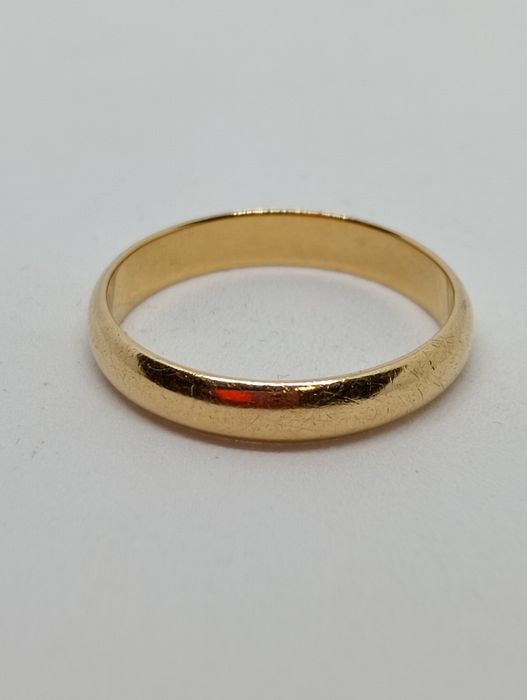 Złota obrączka 750 18K 3,4g r.17 Komis Madej Tarnów