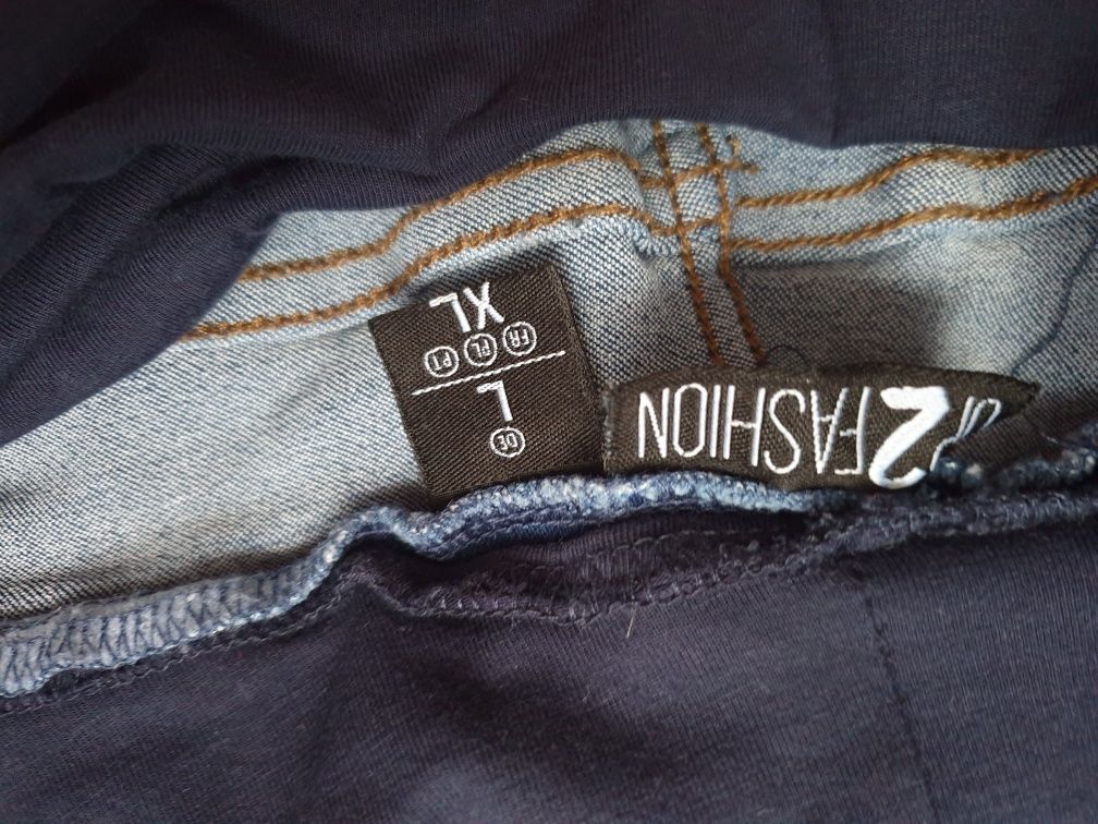 Spodnie ciążowe rurki jeansowe xl xxl