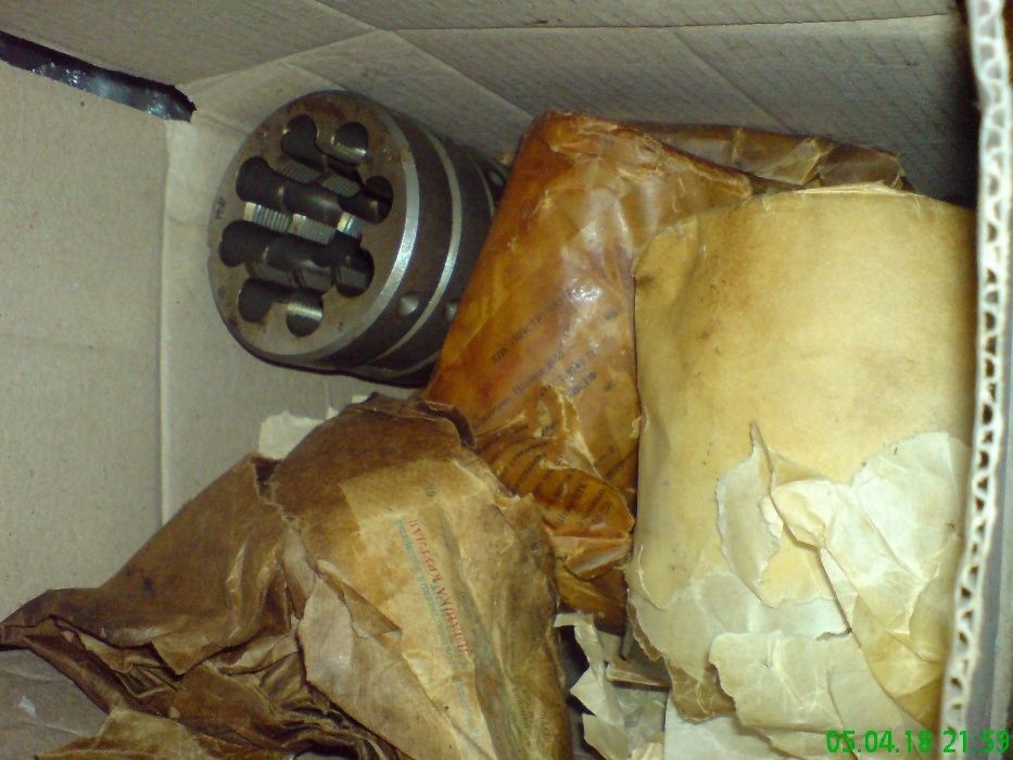 Лерка-плашка,метчик М48,G5/8,G1,КР12-2.54,R2-0019,К1/4,R1/8 СССР