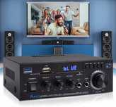 Amplituner wzmacniacz stereo Bluetooth radio AK45 40W
