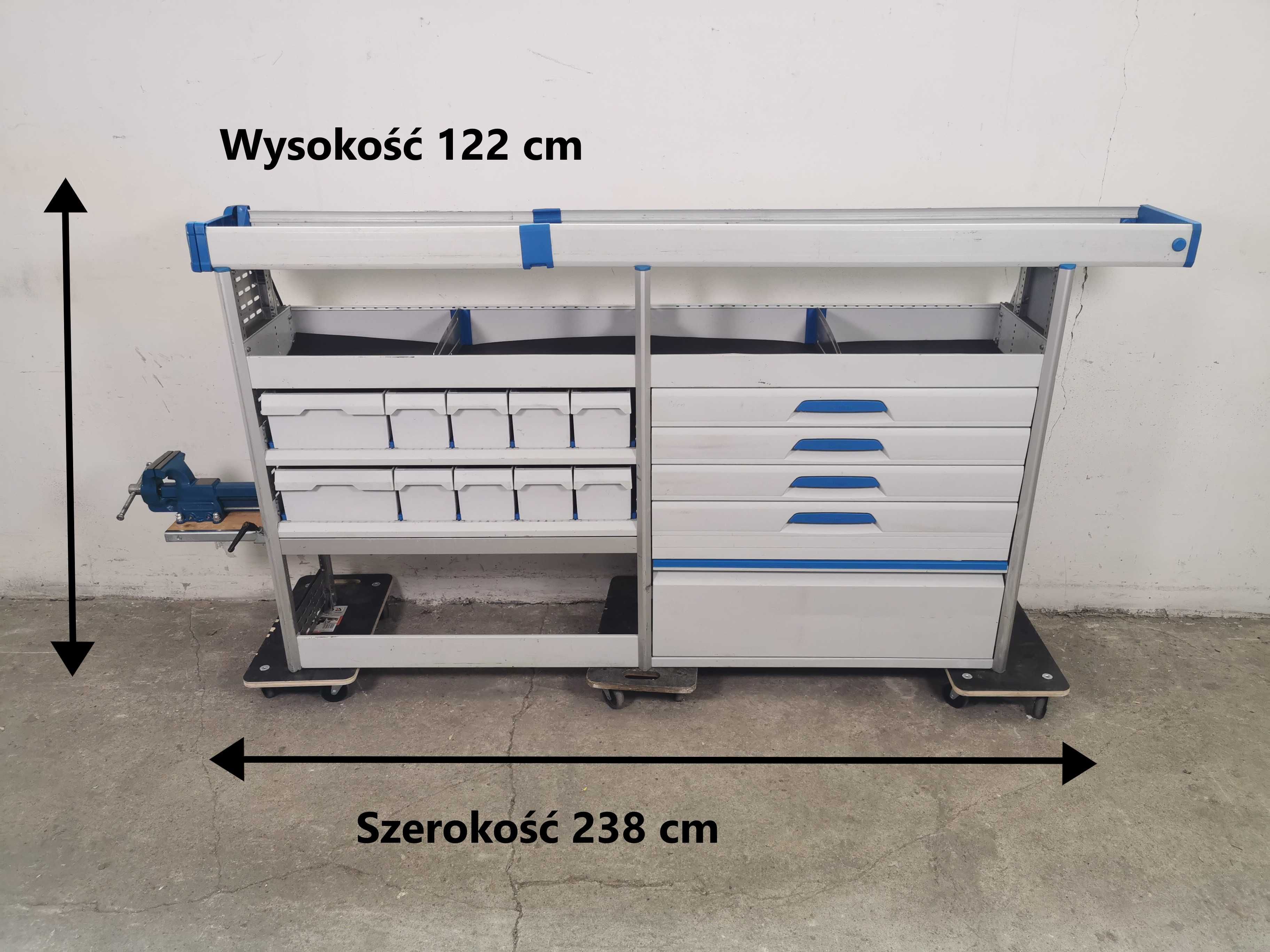 Zabudowa serwisowa warsztatowa Trafic VIVARO PRIMASTAR TRANSIT CUSTOM