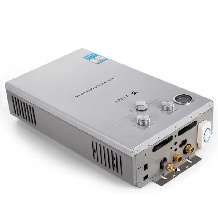 Bojler Gazowy Podgrzewacz WODY Przepływowy 8L 16kW Piecyk Kempingowy