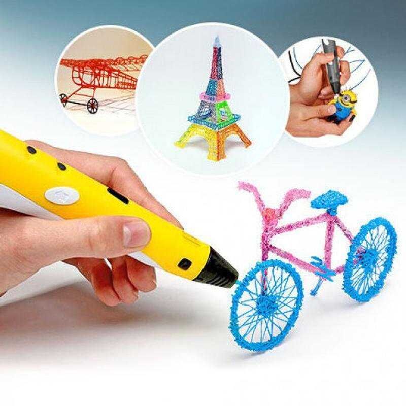 Нить Набор PLA пластика для 3D ручки 200 м 20 цветов для рукоделия