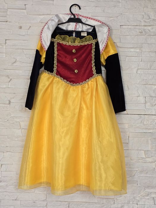 Strój karnawałowy dla dzieci królewna Śnieżka 6-8lat