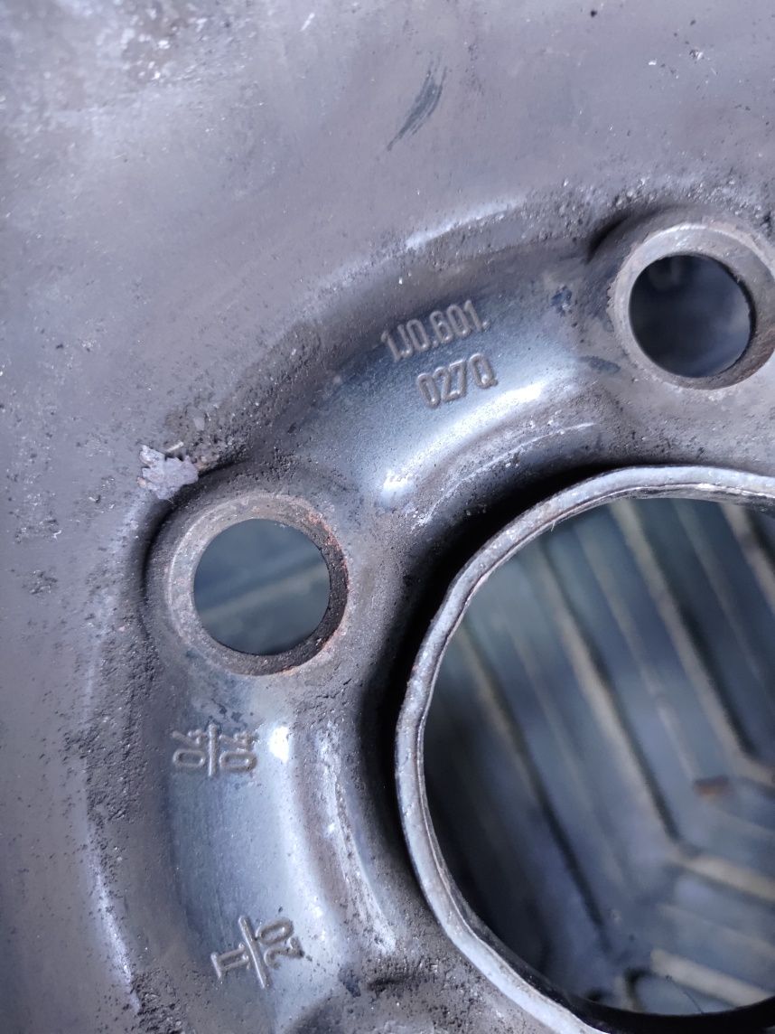 Felgi stalowe 4 sztuki 5x100 VW Seat Skoda Audi
