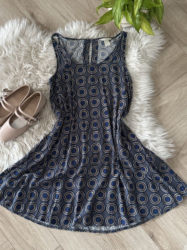 H&M letnia sukienka 100% wiskoza,rozmiar 36