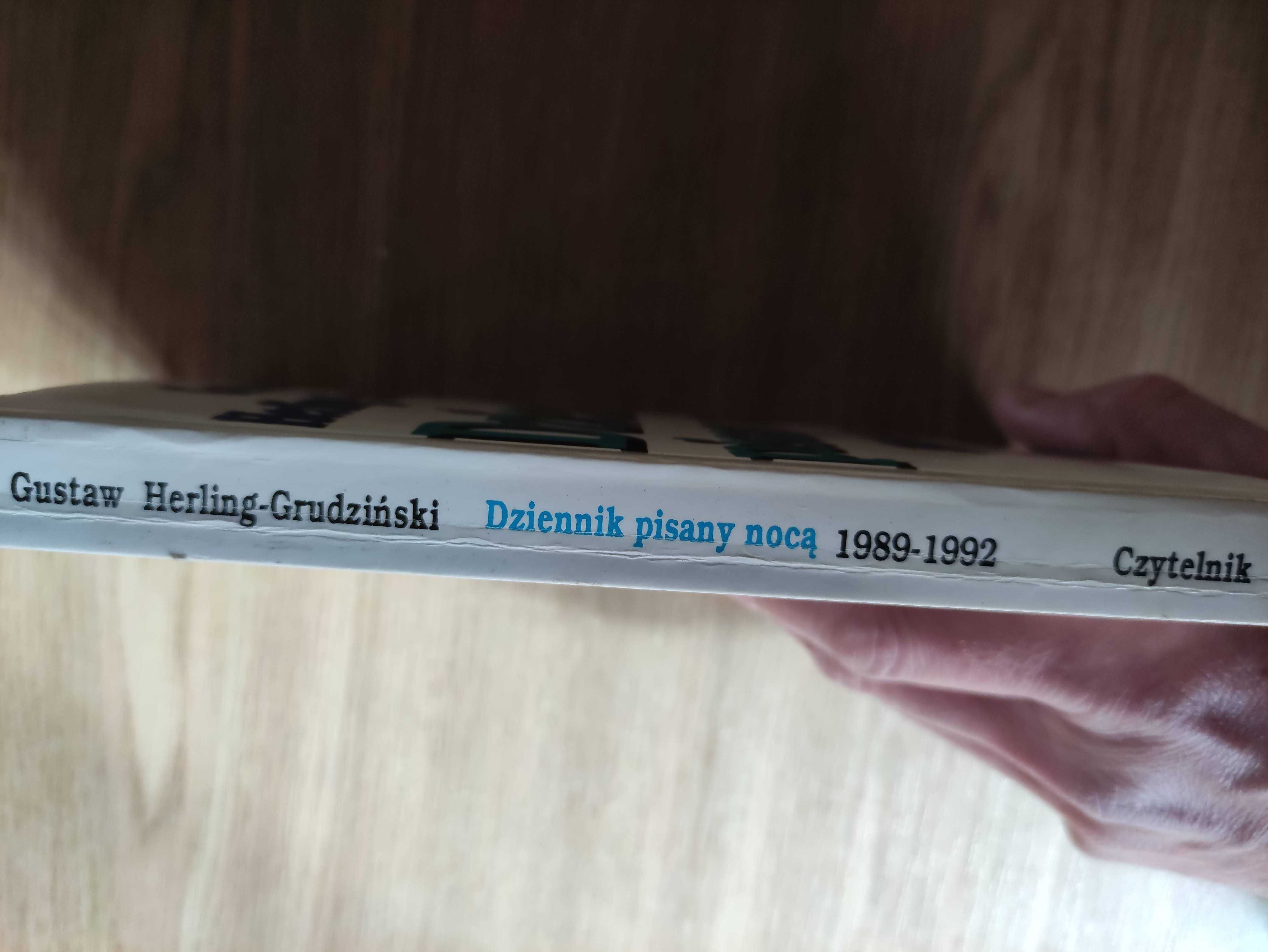 Dziennik pisany nocą od 1989 do 1992 - Gustaw H. Grudziński