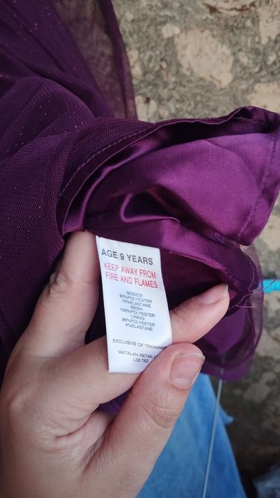 Сукня святкова фатінова для дівчинки 7-9 років