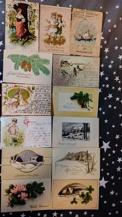 Старинные открытки. Антиквариат.