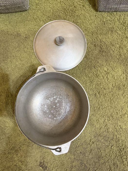 Казан алюмінієвий з ручкою