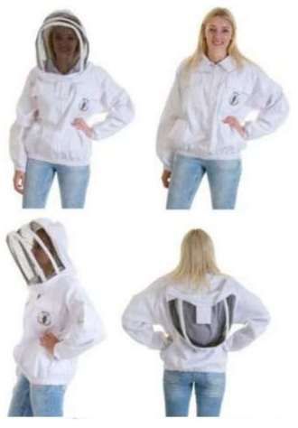 Casaco de apicultura