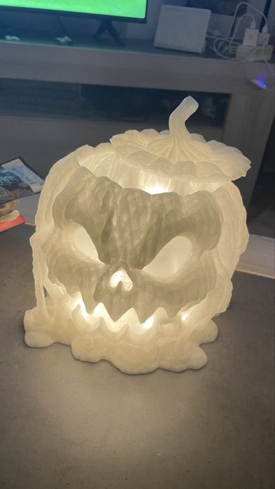 Abobora feita em pla 3d