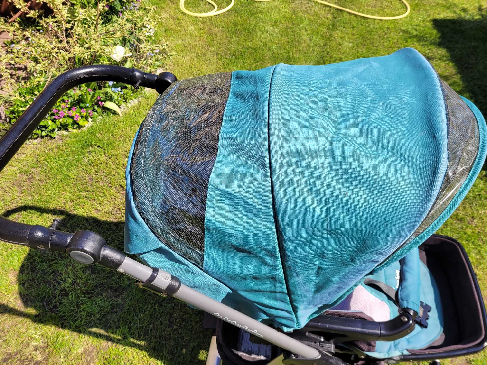 Wózek - głeboka spacerowka - BabyDesign Lupo - jedno dziecko