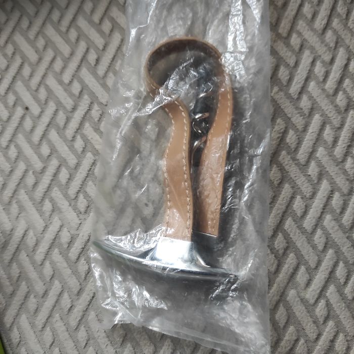 Korkociąg do wina stal i skóra naturalna