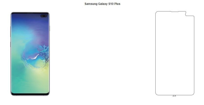 Folia Ochronna ZAGG Ultra Clear+ do Samsung Galaxy S10 Plus