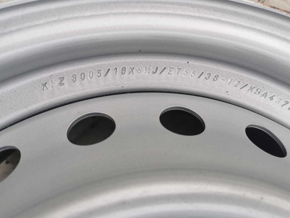 4x felgi stalowe 6,5Jx16 Honda Civic ET55 nowe KFZ