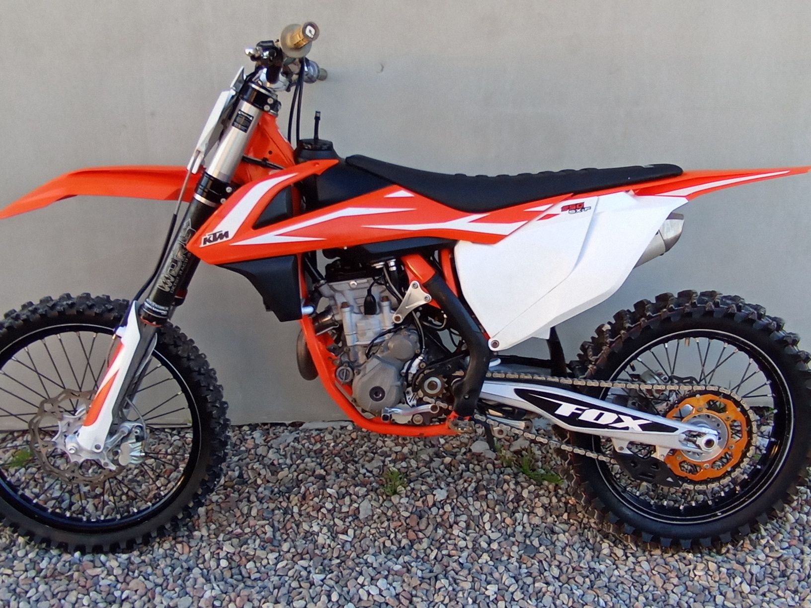 KTM sxf 250 rozrusznik, dwie mapy, kontrola trakcji