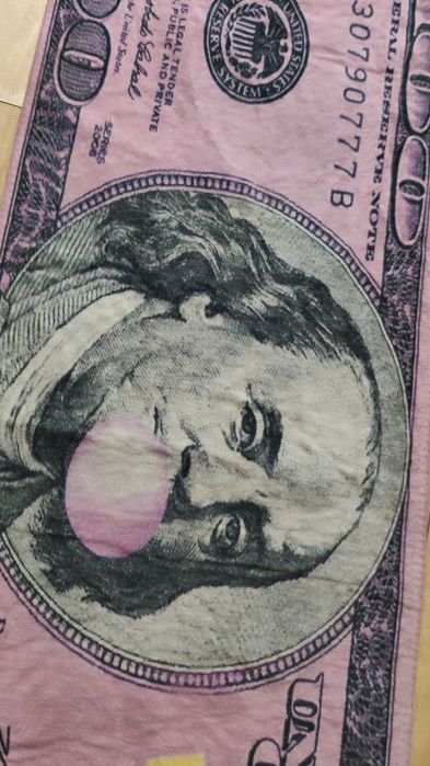 "100 US Dollars" Крутой Коврик 150х45 cм В Идеале