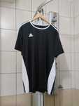 bluzka koszulka XXL sportowa Adidas running czarna ciemna do