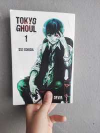 Anime Manga: Tokyo Ghoul Vol. 1