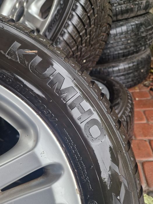 Opony zimowe  z felgami aluminiowymi Mercedes w221