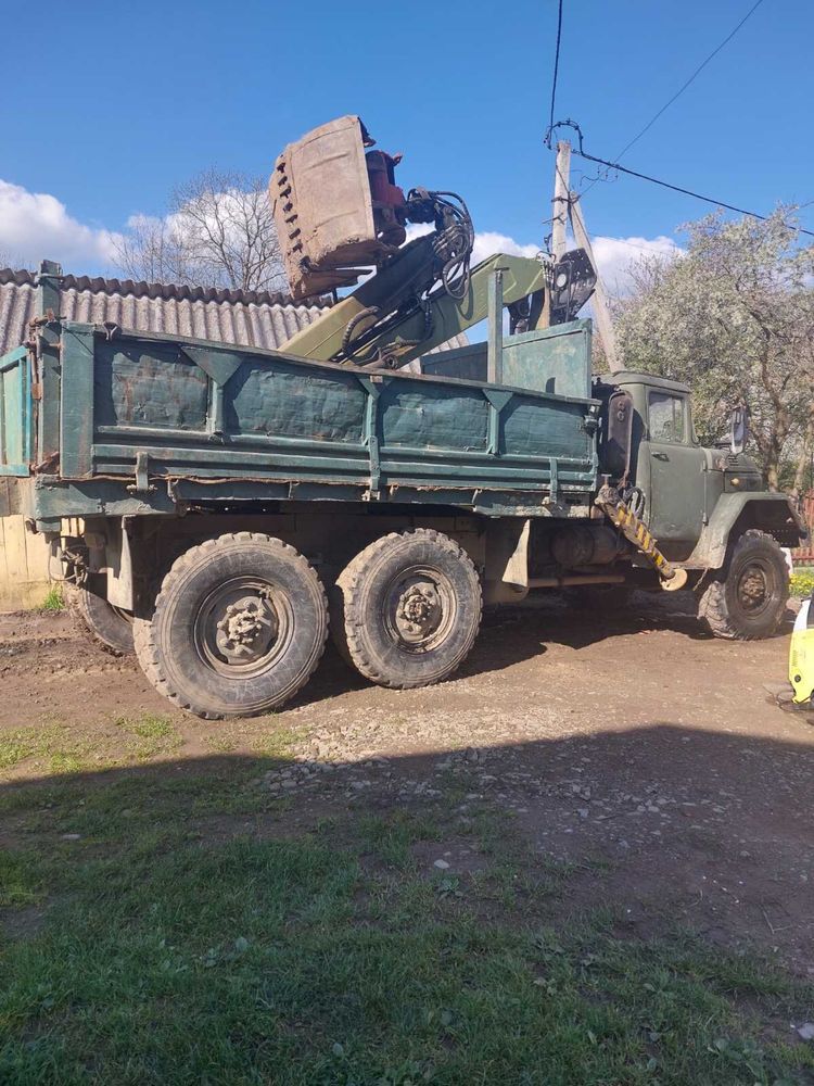 Зіл 131 самосвал маніпулятор