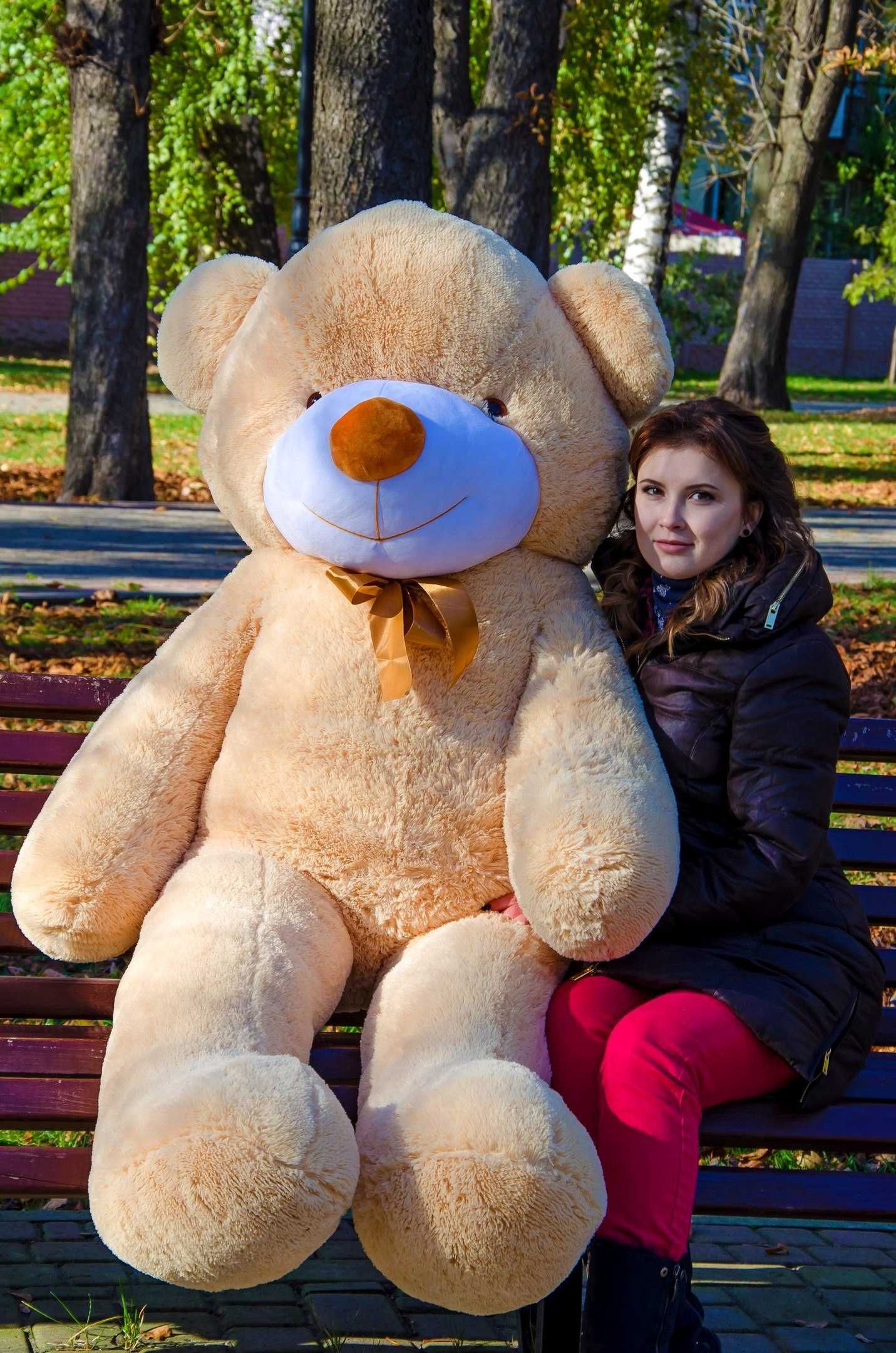 Ведмедик Рафаель 200 см, 2 метри великий м'який ведмідь