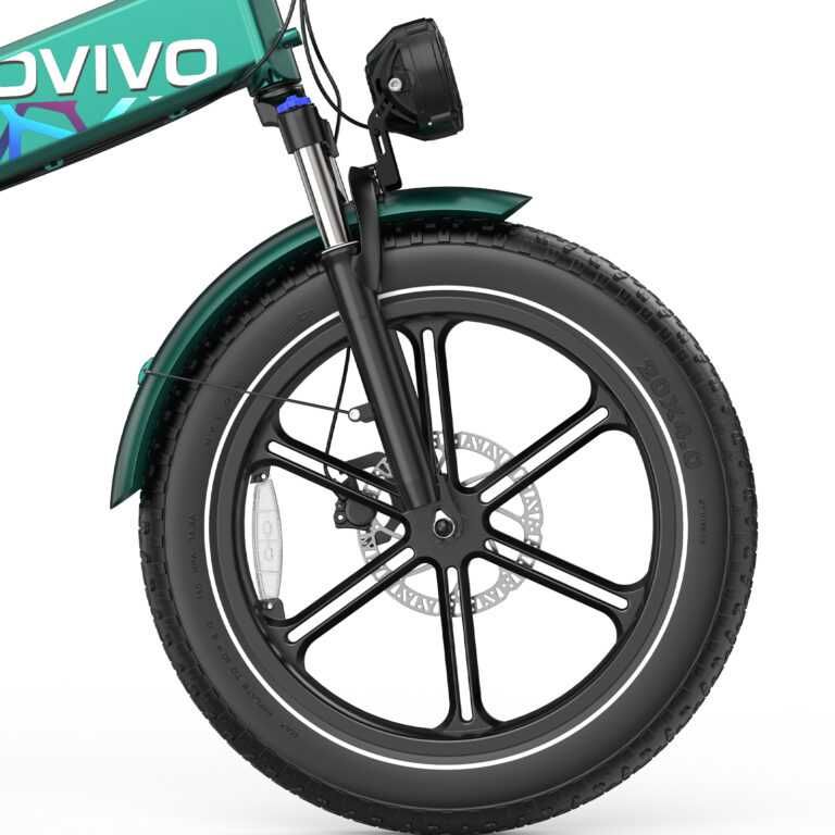 Składany Rower elektryczny OVIVO HYPER V2 | 250W | 48V/18Ah | Szary!!!