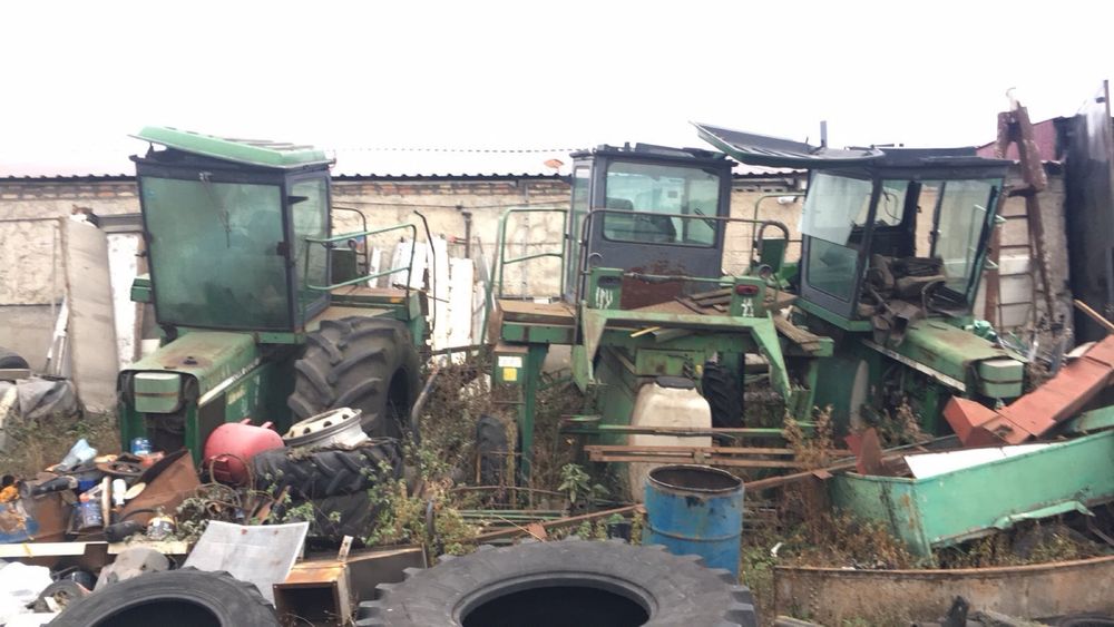 Самохідний оприскувач . Оприскувач. Джон дір 6000 . John deere 6000