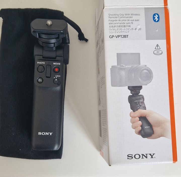 Estabilizador de Câmera Sony - Bluetooth GPVPT2BT.SYU