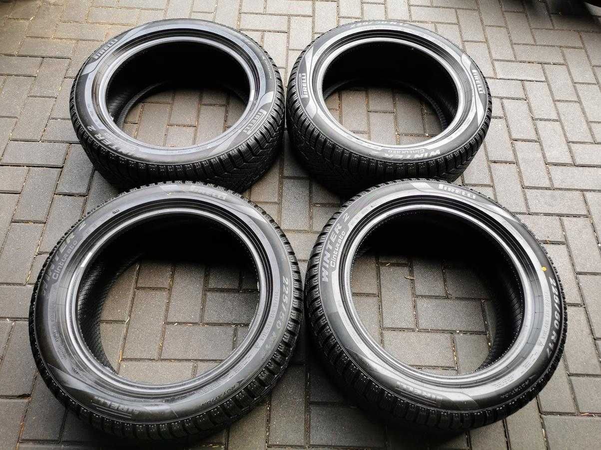 225/50 98V R17 PIRELLI Cinturato Winter2 8mm 2023r Zimowe Opony 4szt