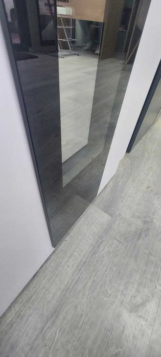 Drzwi stalowe zew 72 mm SI-3 GLASS złoty dąb antr. orzech biały 90 l,p