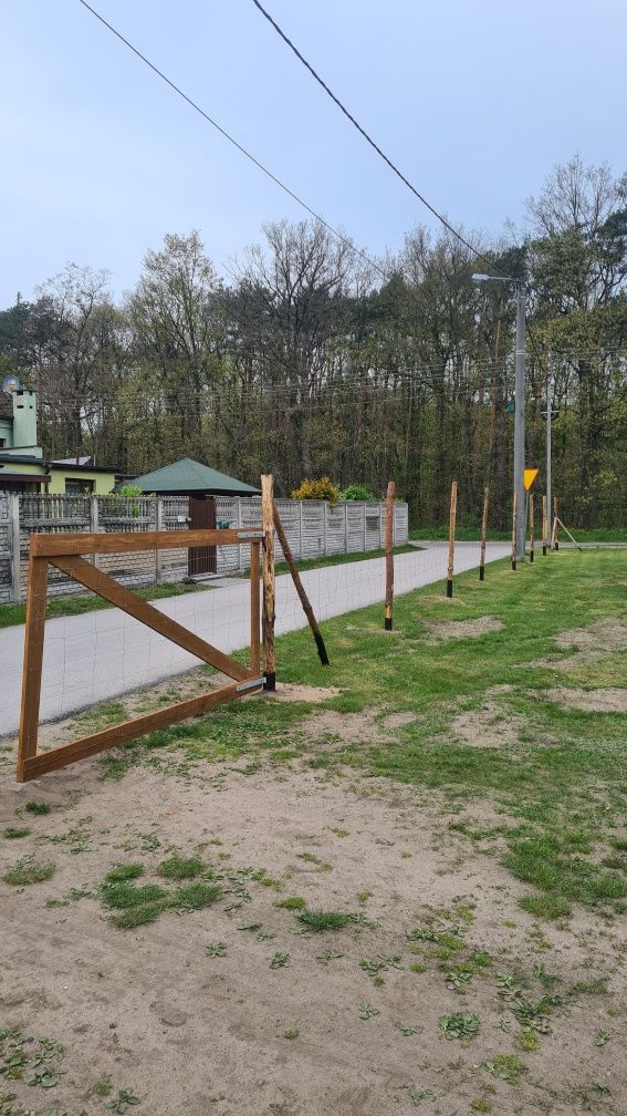 Ogrodzenia tymczasowe budowlane z siatki leśnej