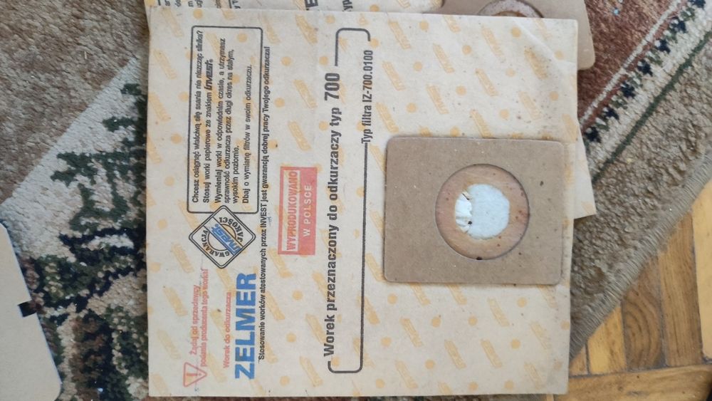 Zelmer worki do odkurzacza, typ 700 6szt.