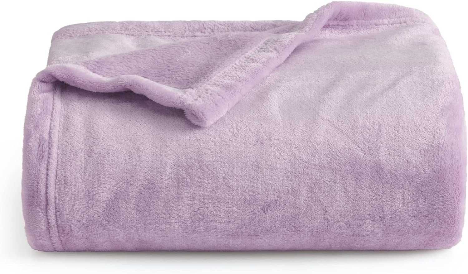 Nowy koc / narzuta / pled / kocyk / miękki / liliowy/ 130x150cm !1513!