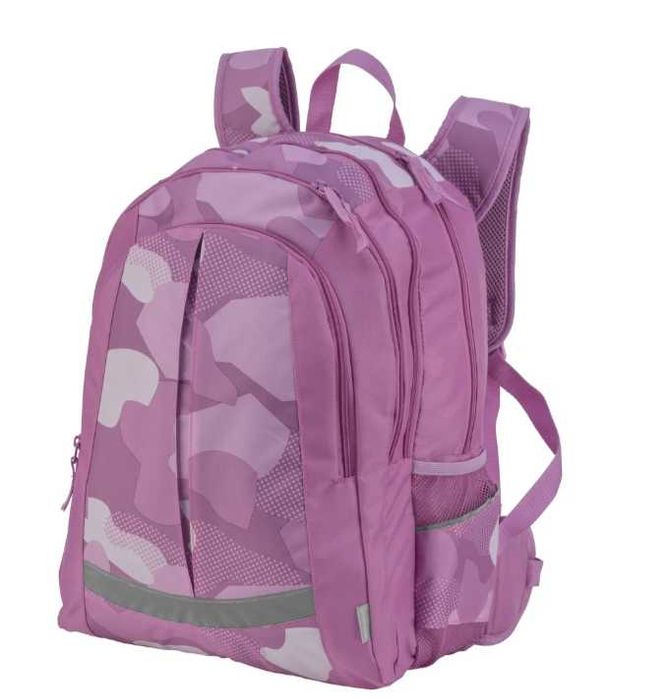 Plecak szkolny tornister TOPMOVE Różowy moro