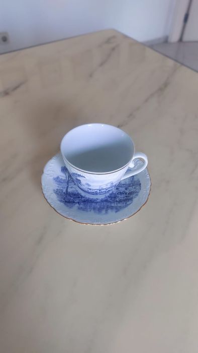 Conjunto de chá antigo