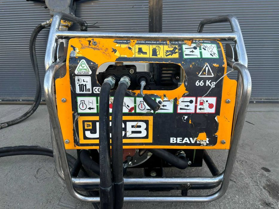 Zestaw hydrauliczny agregat hydrauliczny JCB BEAVER z Młotem