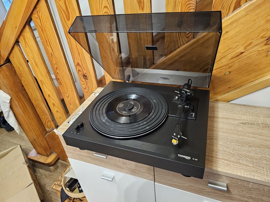 Gramofon Thorens Td 180 zadbany, karton