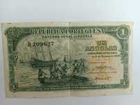 Nota rara de Angola - Um Angolar - 1948