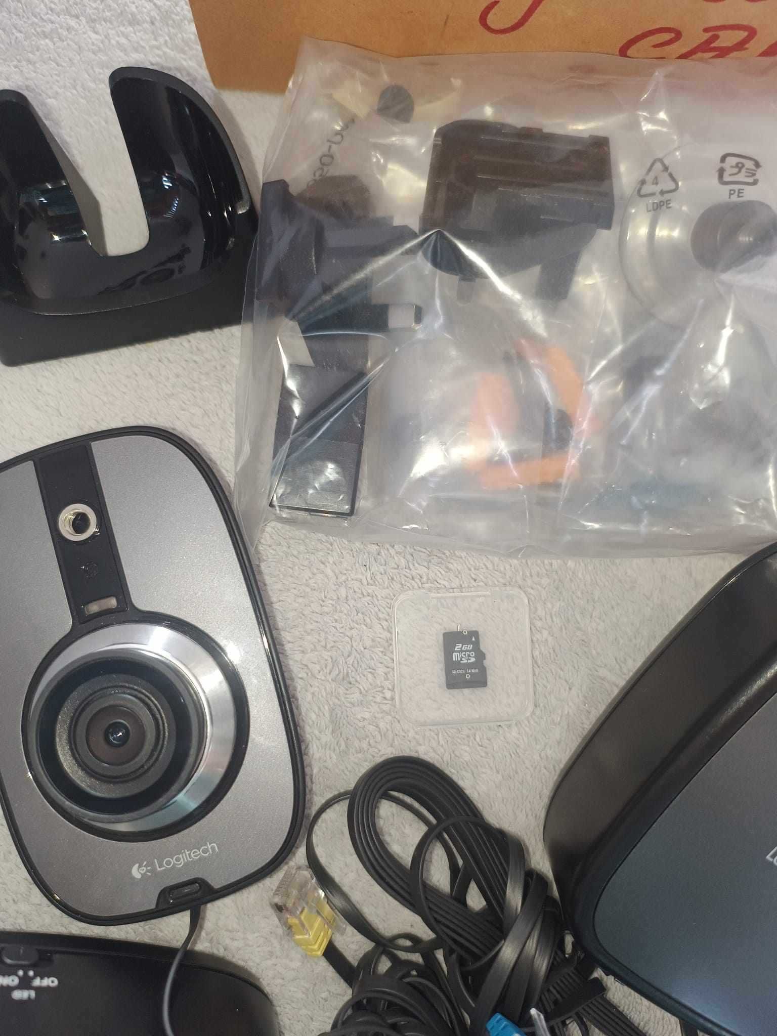 Kamera Logitech Alert 750n Indoor Master System wewnętrzna stan BDB