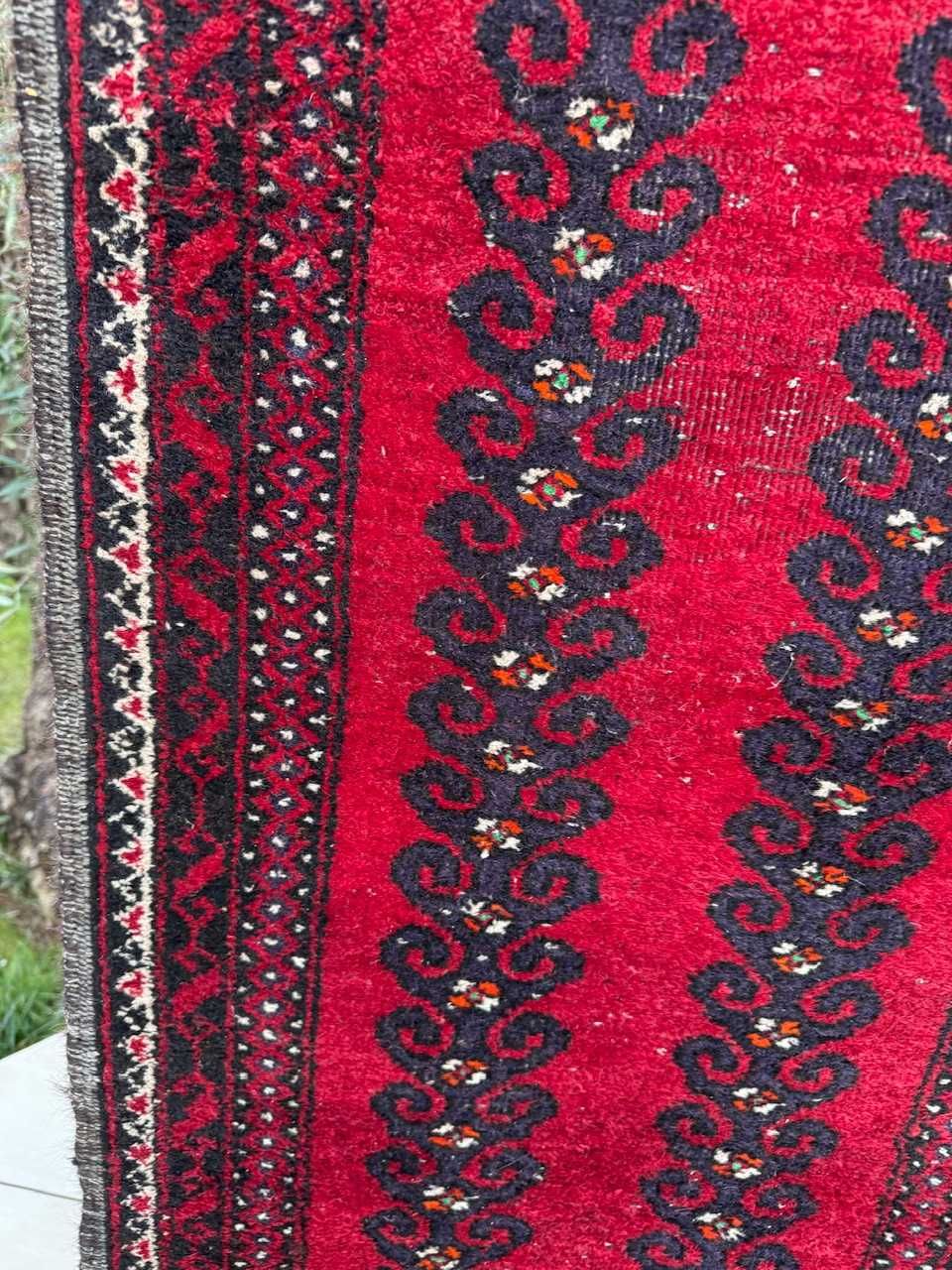 Chodnik dywan bieżnik wełniany r.tkany perski Beludz 215x57 gal. 4 tyś